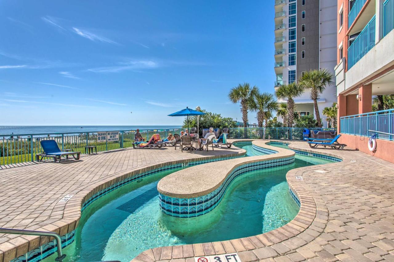 Beachy Condo With Pool Access And Steps To Boardwalk! Myrtle Beach Bagian luar foto