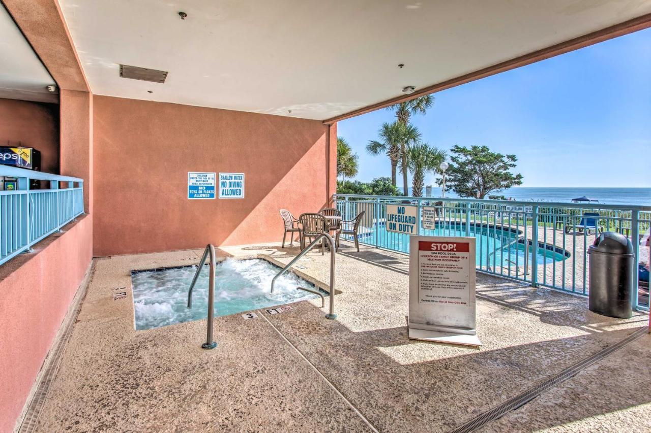 Beachy Condo With Pool Access And Steps To Boardwalk! Myrtle Beach Bagian luar foto
