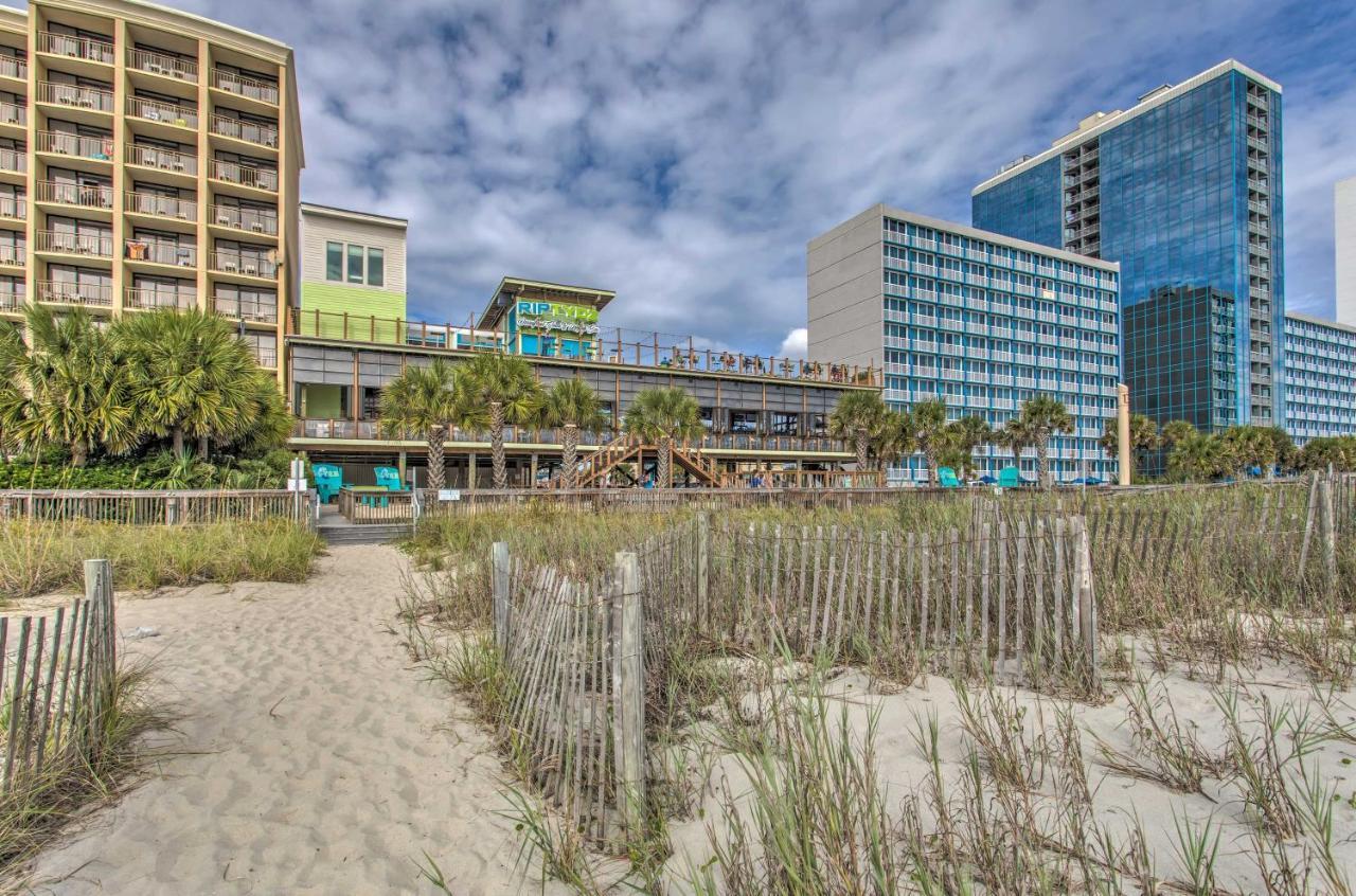 Beachy Condo With Pool Access And Steps To Boardwalk! Myrtle Beach Bagian luar foto