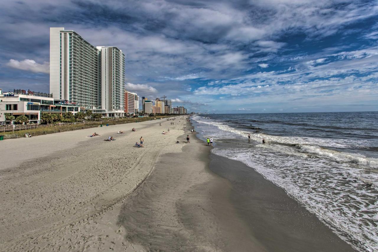 Beachy Condo With Pool Access And Steps To Boardwalk! Myrtle Beach Bagian luar foto