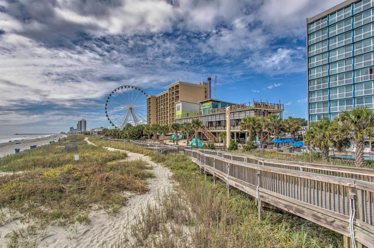 Beachy Condo With Pool Access And Steps To Boardwalk! Myrtle Beach Bagian luar foto