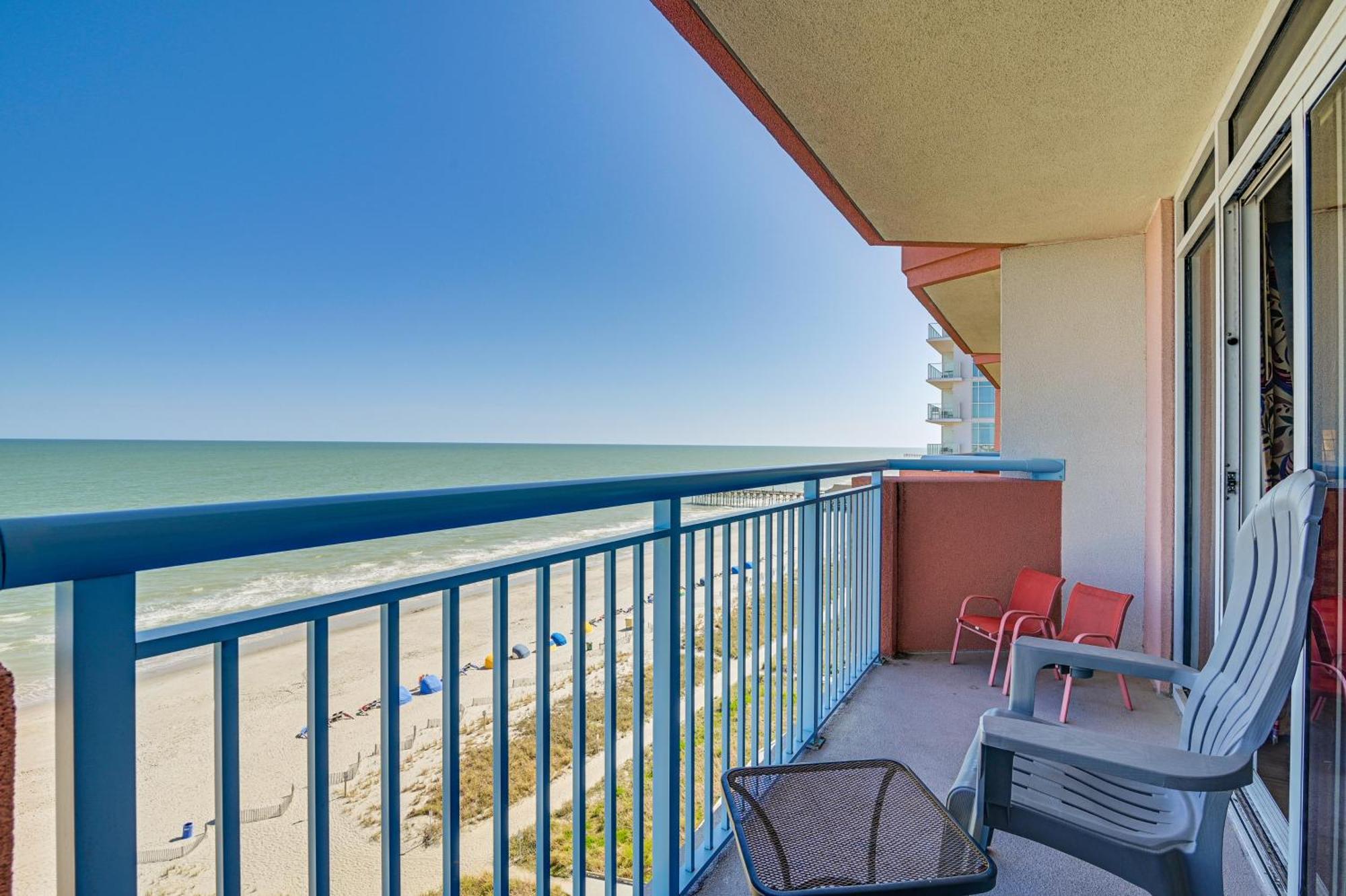 Beachy Condo With Pool Access And Steps To Boardwalk! Myrtle Beach Bagian luar foto